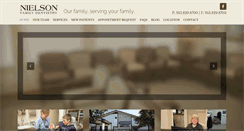 Desktop Screenshot of nielsonfamilydentistry.com